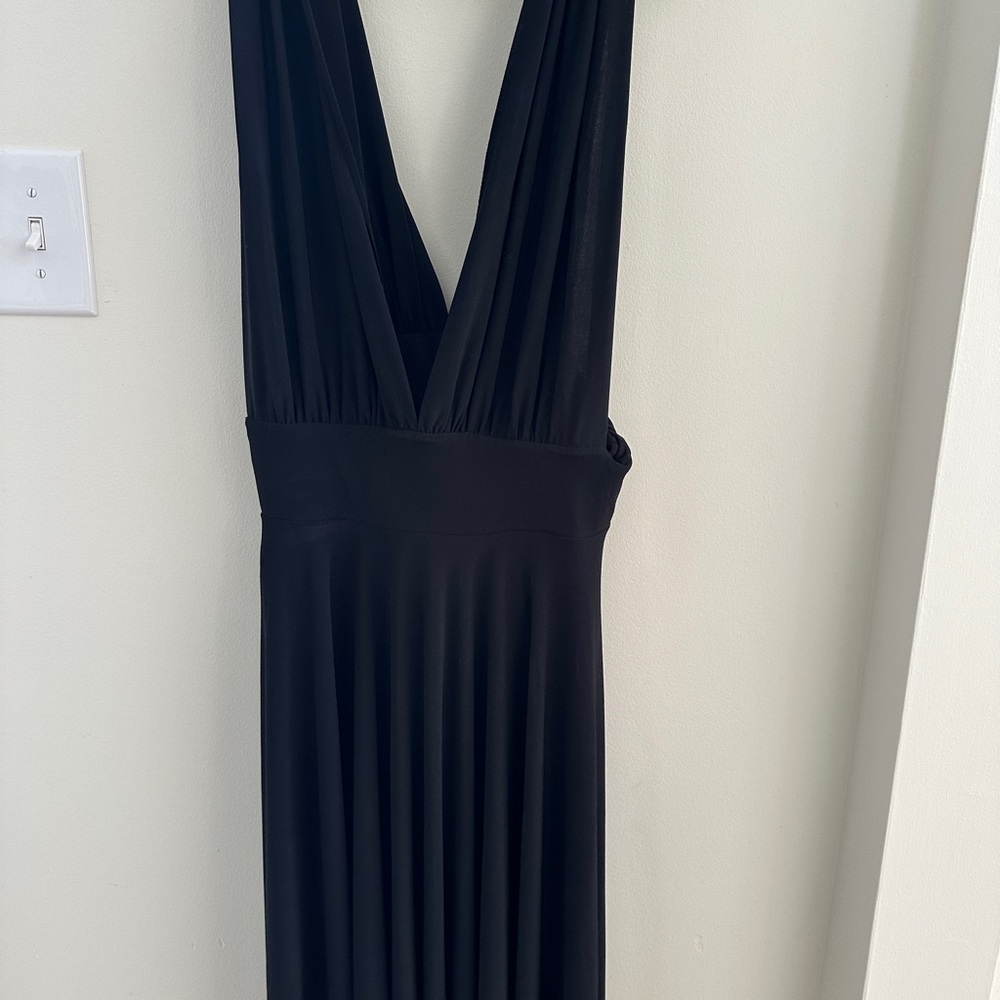 Elegant Black Evening Dress with Multiple ways to Wear!